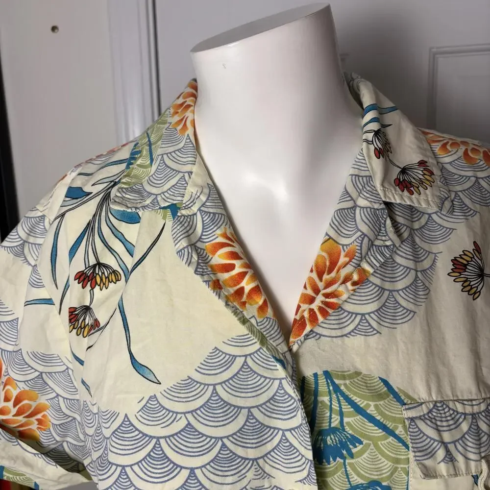 Sag Harbor Sport 90s Graphic Button Up S - Picture 2 of 6